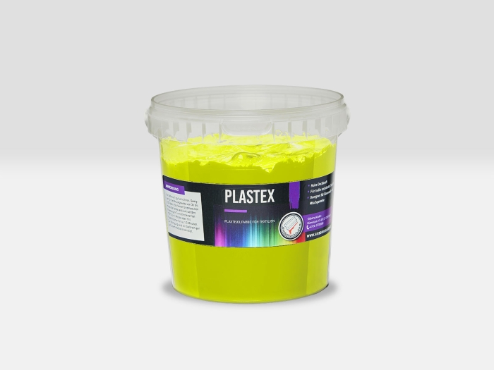 Plastex Plastisolfarbe Neon Gelb